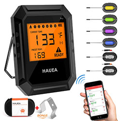 hauea meat thermometer bluetooth