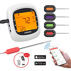 wireless meat thermometer for grilling