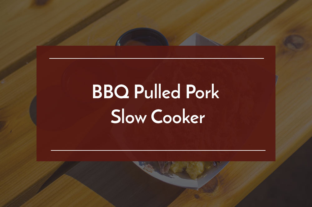 bbq pulled pork slow cooker